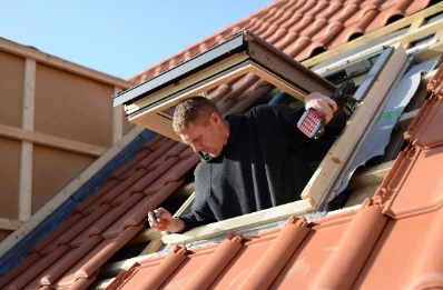 Pose de fenêtres de toit Velux à Hammeville